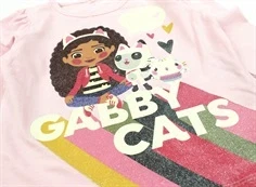 Name It parfait pink glitter Gabby\'s Dollhouse top